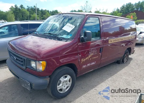 2003 Ford Econoline Commercial from USA, damaged, VIN 1FTRE142X3HA14469